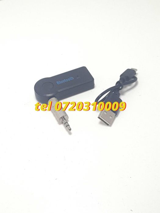 Adaptor Auxiliar Cu Bluetooth Cablu Usb Inclus Si Mufa Aux
