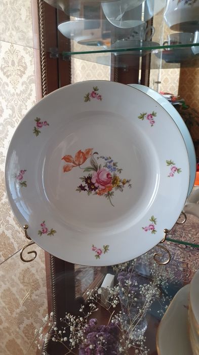 Предметы сервиза Мейсенский букет