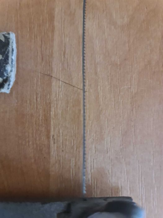 Лобзик советский в хорошем состоянии с комплектом новых пилок .