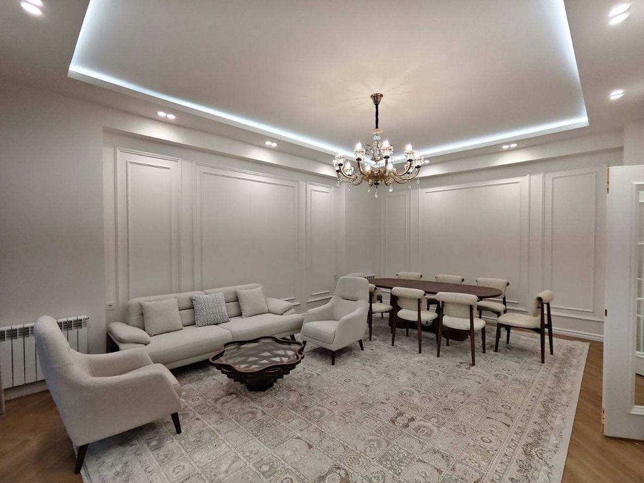 4-комнатная 125 м², Tashkent City Gardens, вид в парк