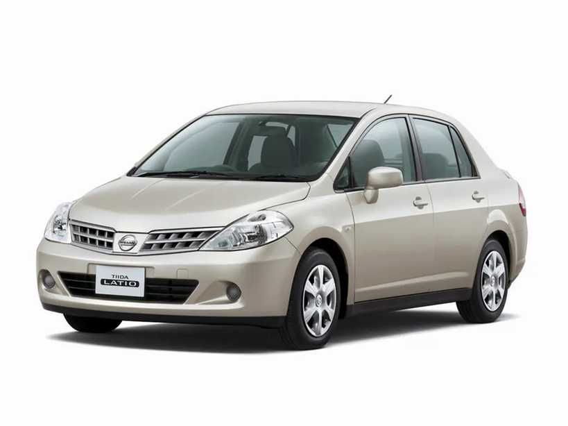 Бампер передний NISSAN TIIDA '08-