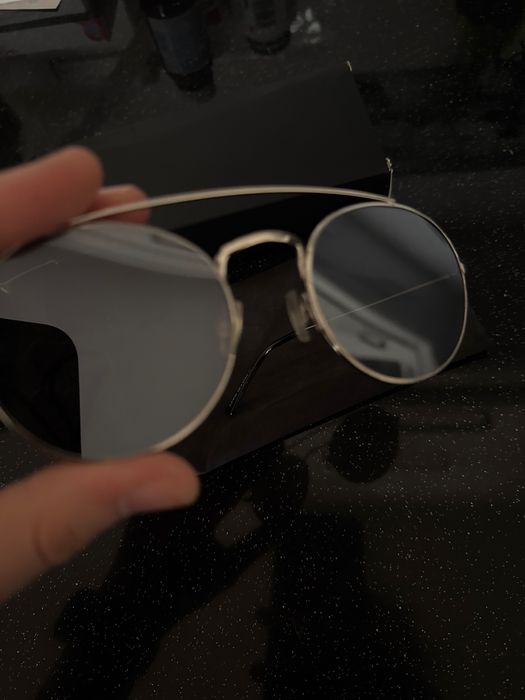 Thom Browne Titanium oval сиви очила - НОВИ