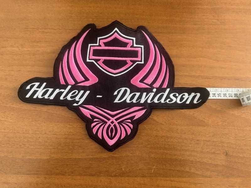 Дамски нашивки розови Harley Davidson damski nashivki rozovi patch пач