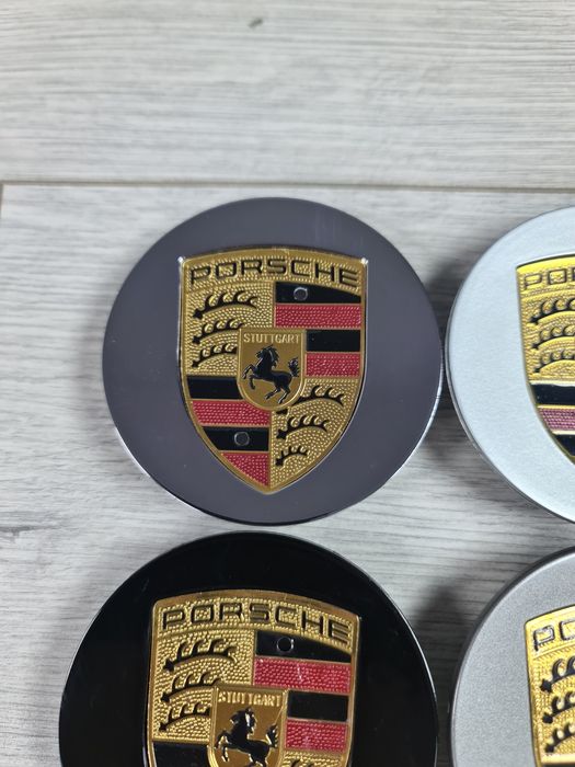 Set-4-Capace-Jante-Diamond-Cut-Porsche-Negre-Gri-Antracit-Argintiu-Cromate-Cayenne-Turbo-GTS-Panamera-4S-76mm-Calitate-Premium-Noi