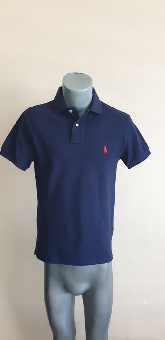 POLO Ralph Lauren Pique Cotton Slim Fit / S / ОРИГИНАЛ! Мъжка Тениска!