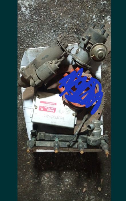 От БМВ кузов е36 и от двигателя м40