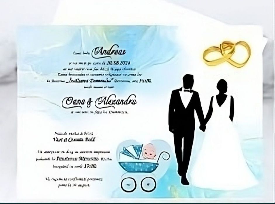 Invitatii nunta botez plicuri de bani