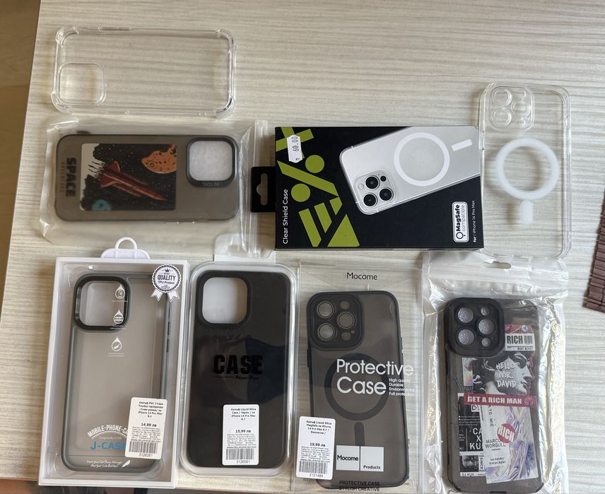 ЧИСТО НОВИ кейсове за Iphone 16/14 PRO MAX