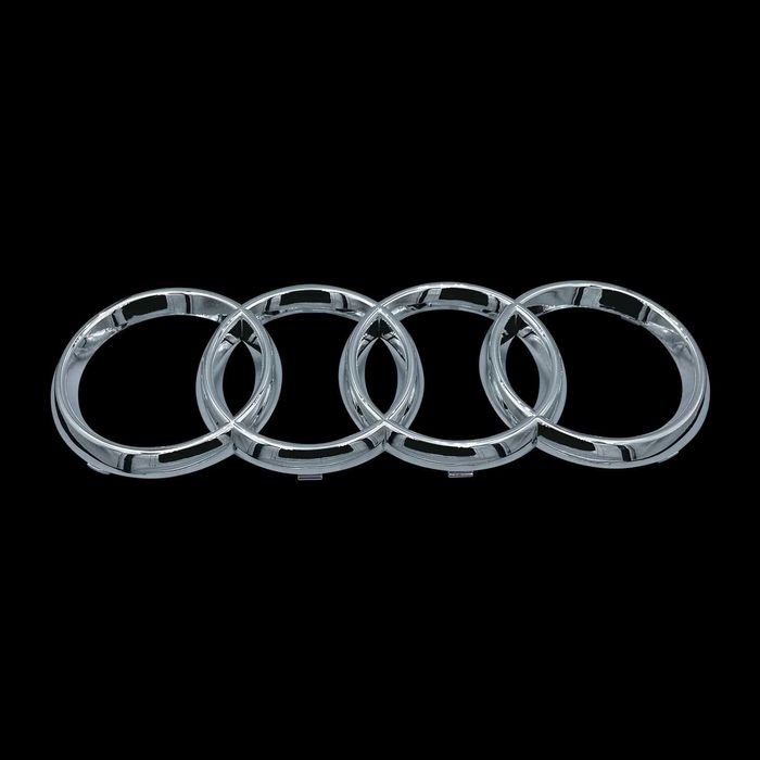 Емблема предна или задна за Ауди Audi A3, Q7, A5, A4, A6, A7 A8,  хром