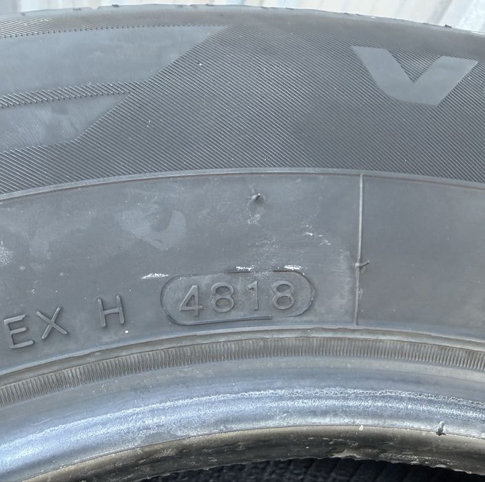 4бр 215/70/16 на 7,3мм с 18дот Ханкок