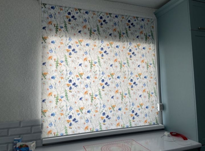 Жалюзи рулонные.