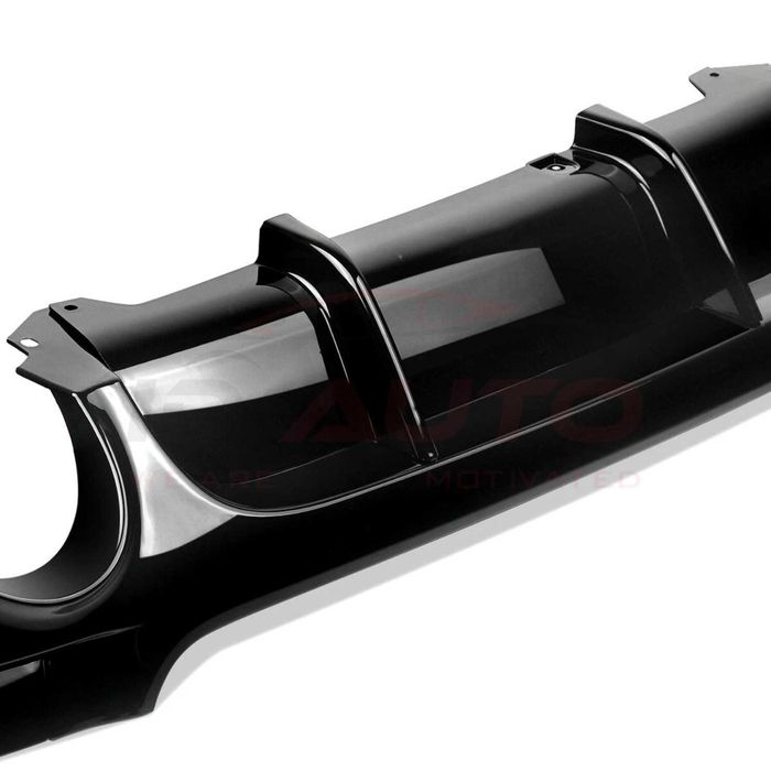 Дифузьор за BMW E92/E93, M-Tech задна броня, черен, бмв е92, тунинг
