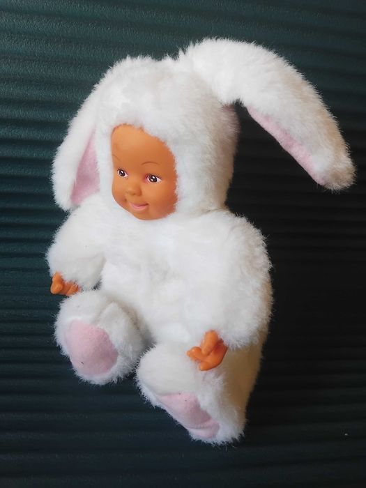 100 % Оригинална Anne Geddes кукла бебе зайче Ан Гедес