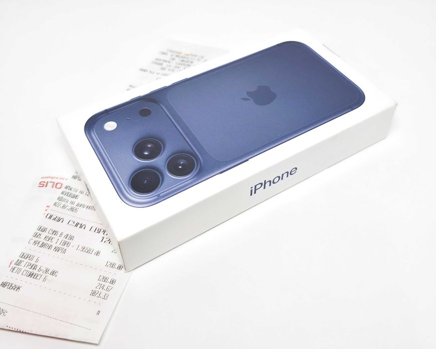 НОВ•iPhone 17 Pro 256GB Deep Blue•2г Гаранция