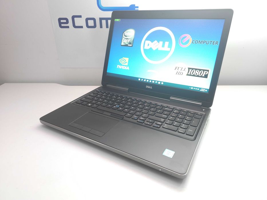 Laptop DELL Precision 15,6 inch FullHD i7 Quadro iluminare . Garantie