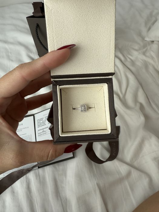 Vand Inel de legodna Teilor aur 18k cu diamante, măsura 51.5