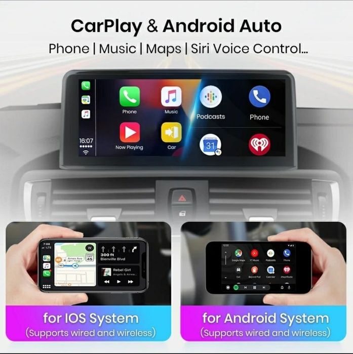 Navigatie Android dedicata BMW Serie 1,2,3,4 F20,F21, F30,F31, F32,F33