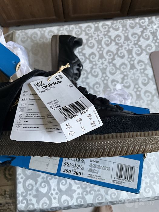 Adidas samba кеды кожаные 45 размер