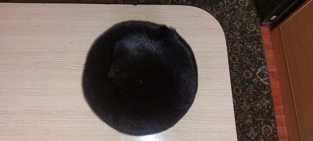 Шапка норковая женская