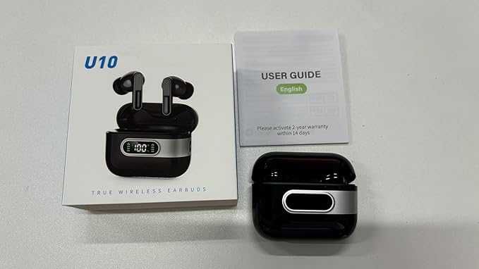 Hendari Bluetooth 5.3 слушалки, безжични слушалки за уши