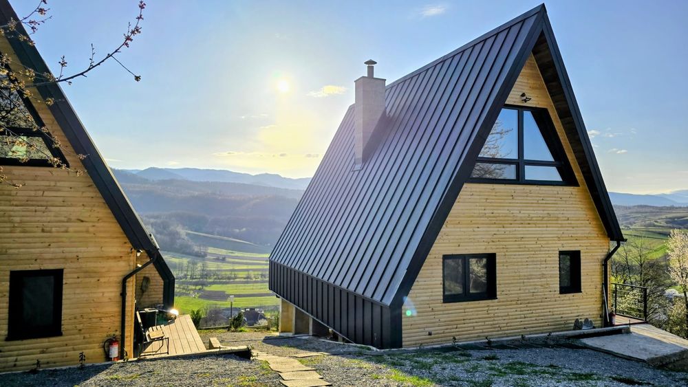 Cabana A-Frame sarbatori Pasti paste Apuseni Stana vale ciubar 2026