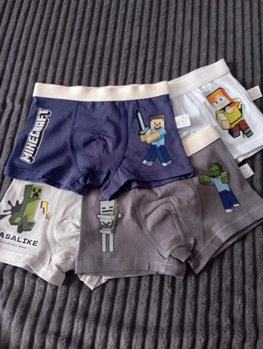 Трусы боксеры  на мальчика MINECRAFT новые