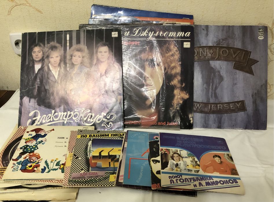 Пластинки для проигрывателя