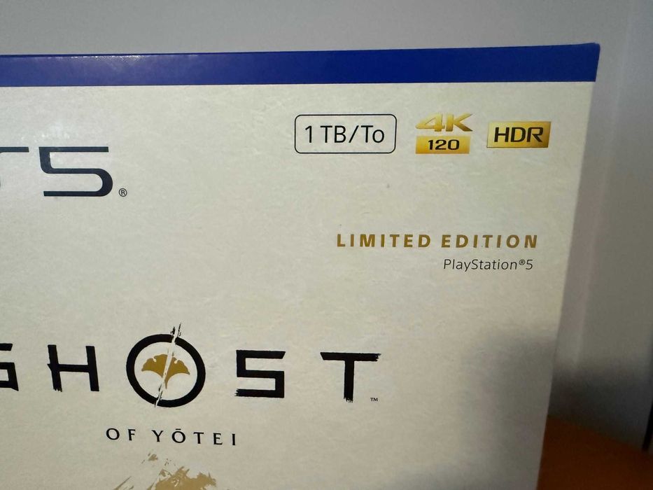 Конзола PlayStation 5 (Slim) - Ghost of Yotei Gold Limited Edition Bundle