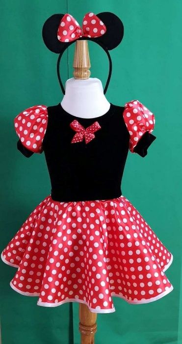 Rochie Minnie mouse costum aniversar Minnie mouse recuzita foto