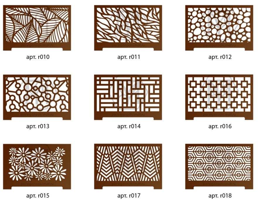 Dekor panellar, 3D elementlar, radiator panjaralari  ishlab chiqaramiz