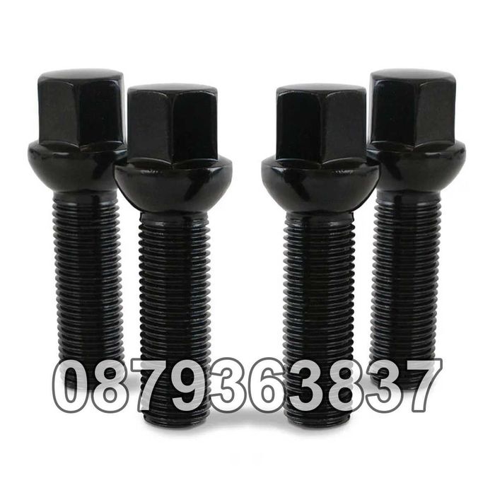 Болтове за джанти M14x1.5 сфера L26 до L60 - VW Audi Mercedes