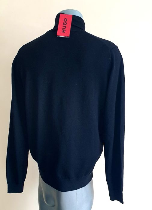 Hugo Boss HUGO Wool Knit Turtleneck M НОВО ОРИГИНАЛ Мъжко Вълнено Поло