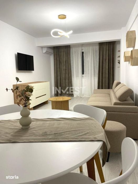 2 Camere Decomandat Mobilat Bloc Nou Valea Lupului