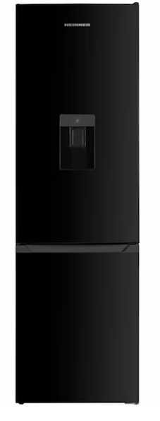 Combina frigorifica/Frigider mare 260l SIGILAT, Dozator de apa, Iluminare LED, Clasa E, H 180 cm, Negru