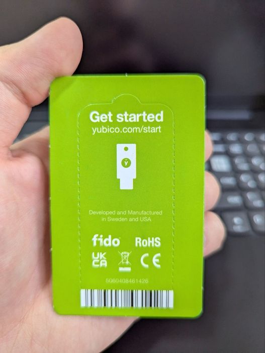 Продам Yubikey 5 NFC