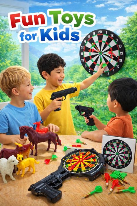 Bolalar uchun o’yinchoqlar sotiladi