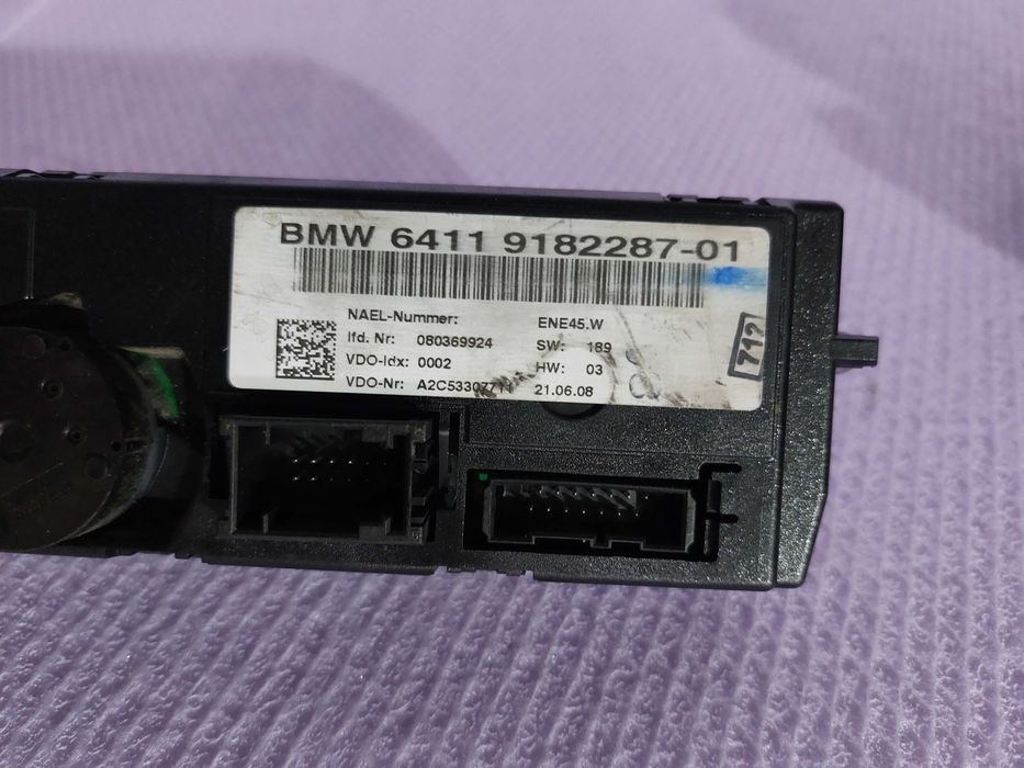 Panou clima BMW E81 E82 E84 E87 E88 E90 E91 E92 E93