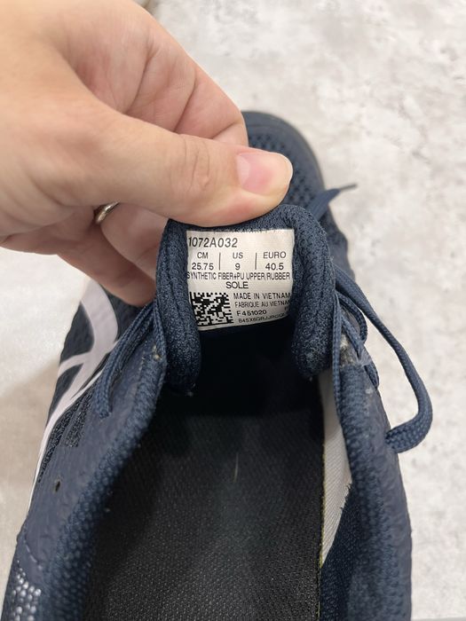 Кроссовки asics настольный теннис