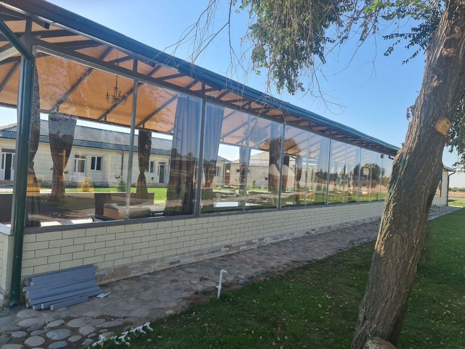 Тент бассейн Баннер банер салафан устанока бассейн навес сетка маскитн