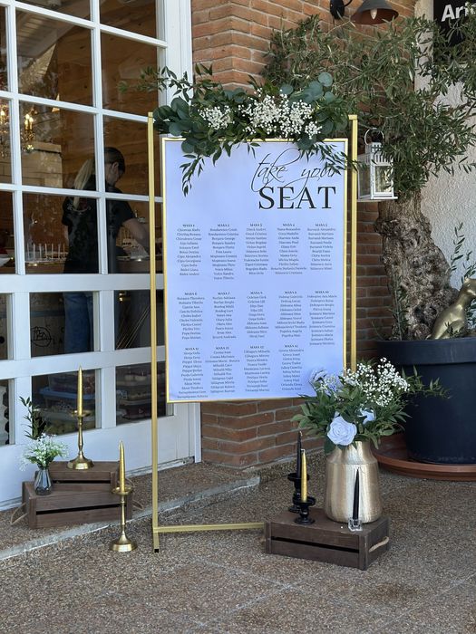 2200 lei aranjamente florale nunta - pachet complet