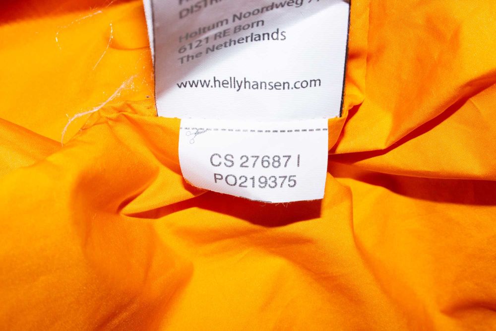 Helly Hansen мъжко яке оранжево Warmcore Primaloft подплата S