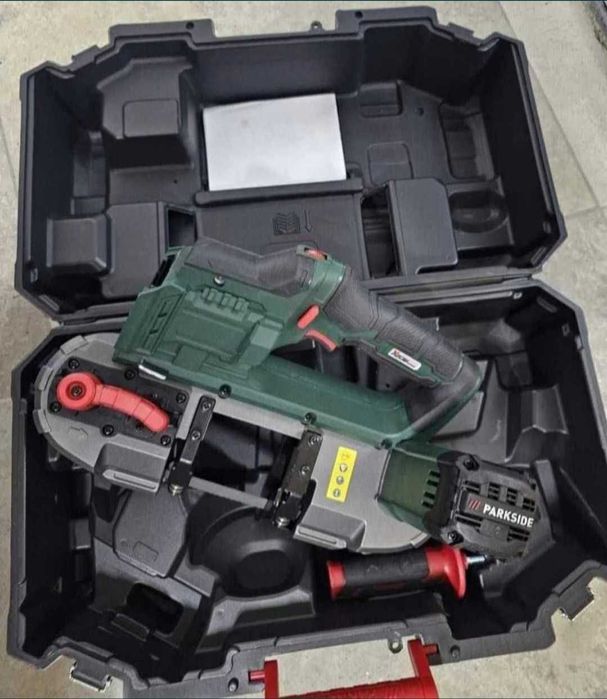 Ferastrau/ fierastrau cu banda pentru acumulator PARKSIDE