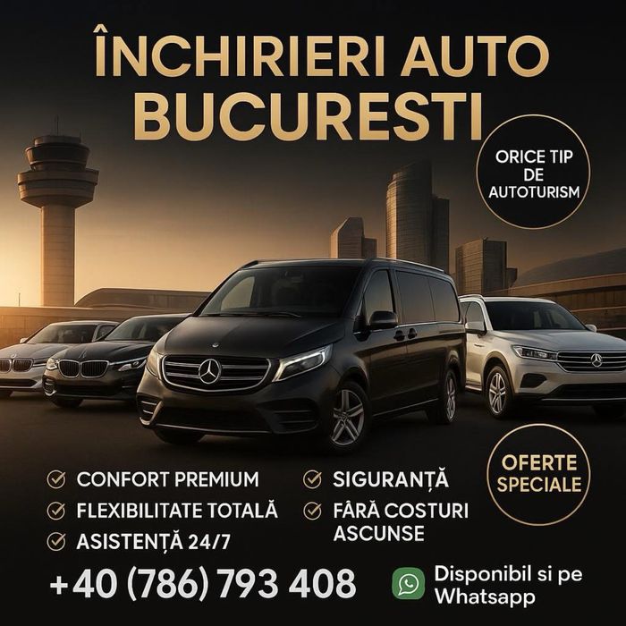 Masini de inchiriat Inchirieri auto Aeroport Bucuresti Renta a car