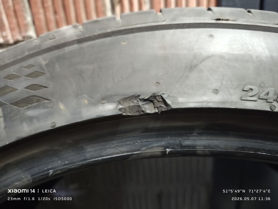 Шины летние kumho 245/45/21