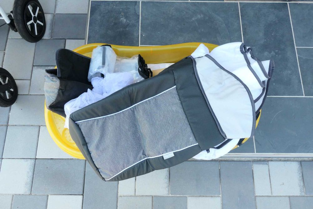 Carucior Baby-Merc Q9 ALU 2 în 1 – roți mari, cadru aluminiu