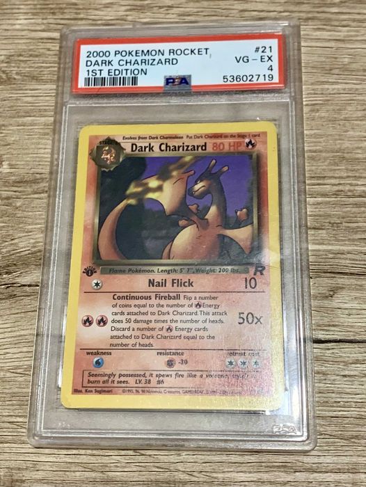 2000 Non HOLO Dark Charizard 1ST Edition | PSA 4 | POP 281