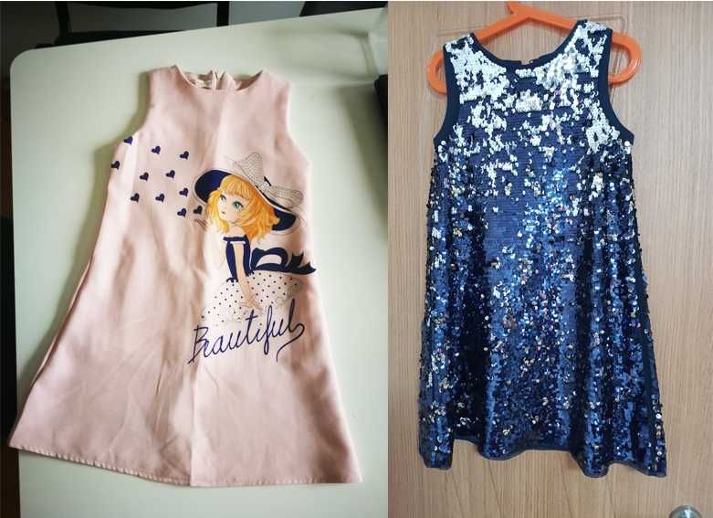 Детски рокли, различни размери