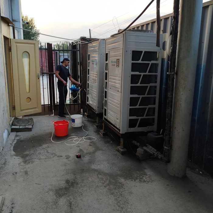 кондиционер таъмирлаш, тозалаш ва фреон қуйиш