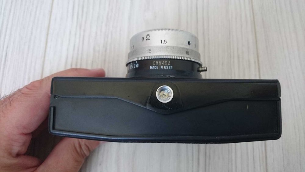 Ретро фотоапарат Смена 8 М + оригинален калъф Ломо