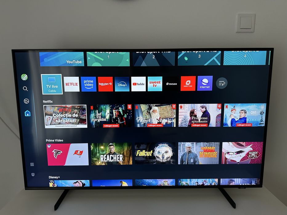 Televizor Qled Samsung 4K 108 cm !